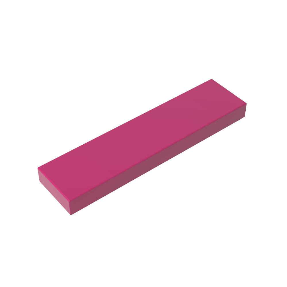 Fliese 1 x 4 mit Nut - MyGobricks