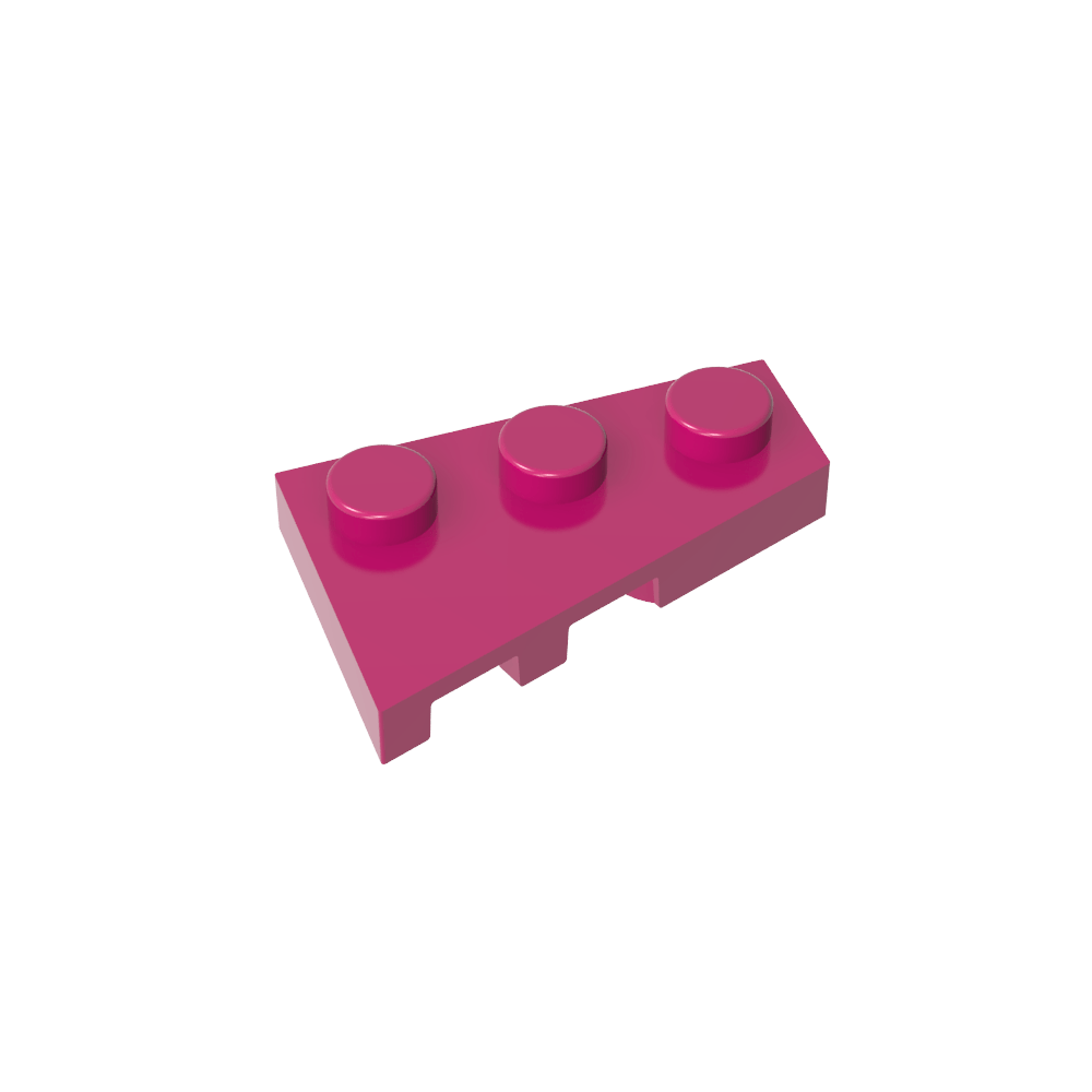 Keilplatte 3 x 2 Rechts-MyGobricks