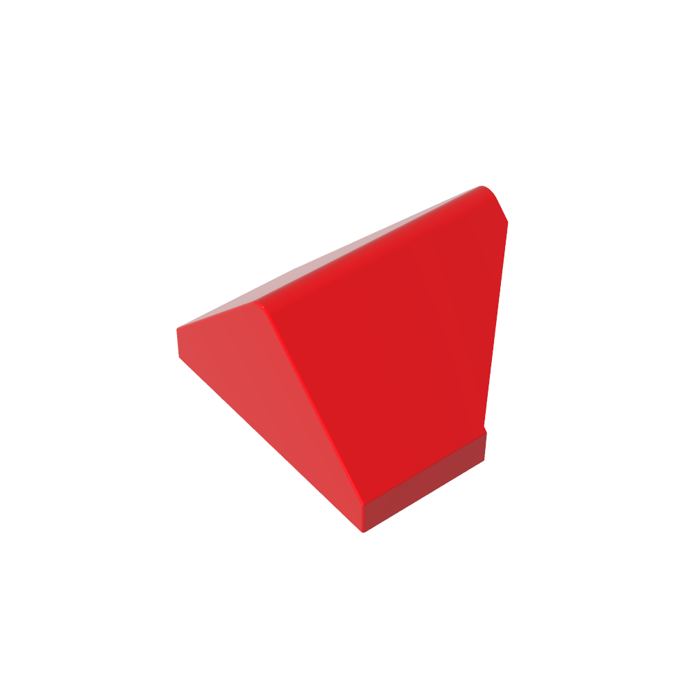 Schräg 45° 2 x 1 Doppelt / Invertiert mit Unterrohr - MyGobricks