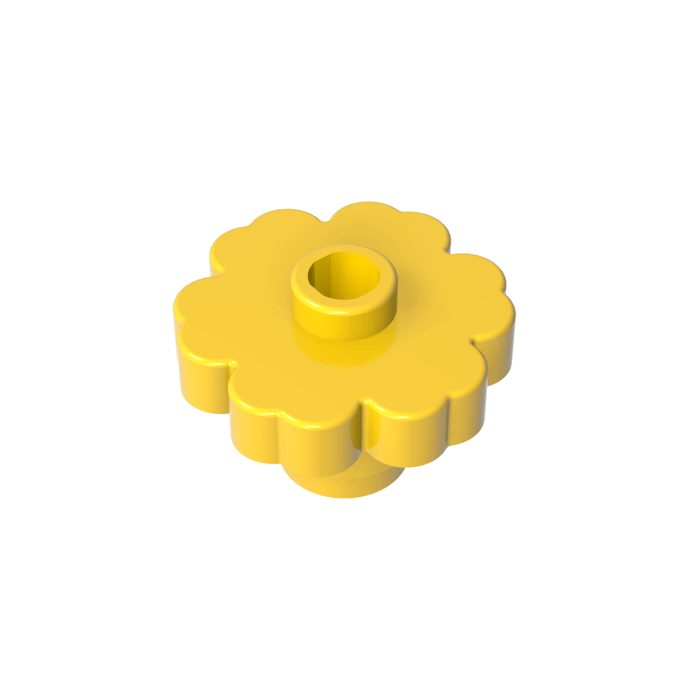 Pflanze, Blume 2 x 2 - Rund [Offene Noppe]-MyGobricks