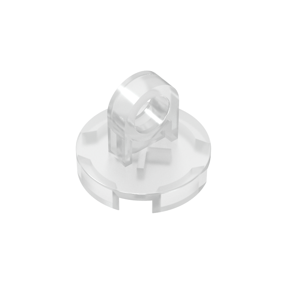 Runde Fliese 2 x 2 - Dünner Hebering - MyGobricks