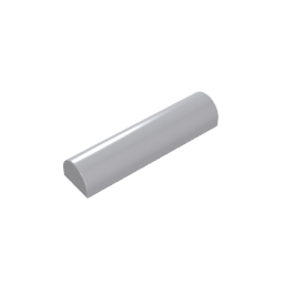 Ziegelstein gebogen 1 x 4 x 2/3 doppelt gebogene Oberseite, keine Bolzen