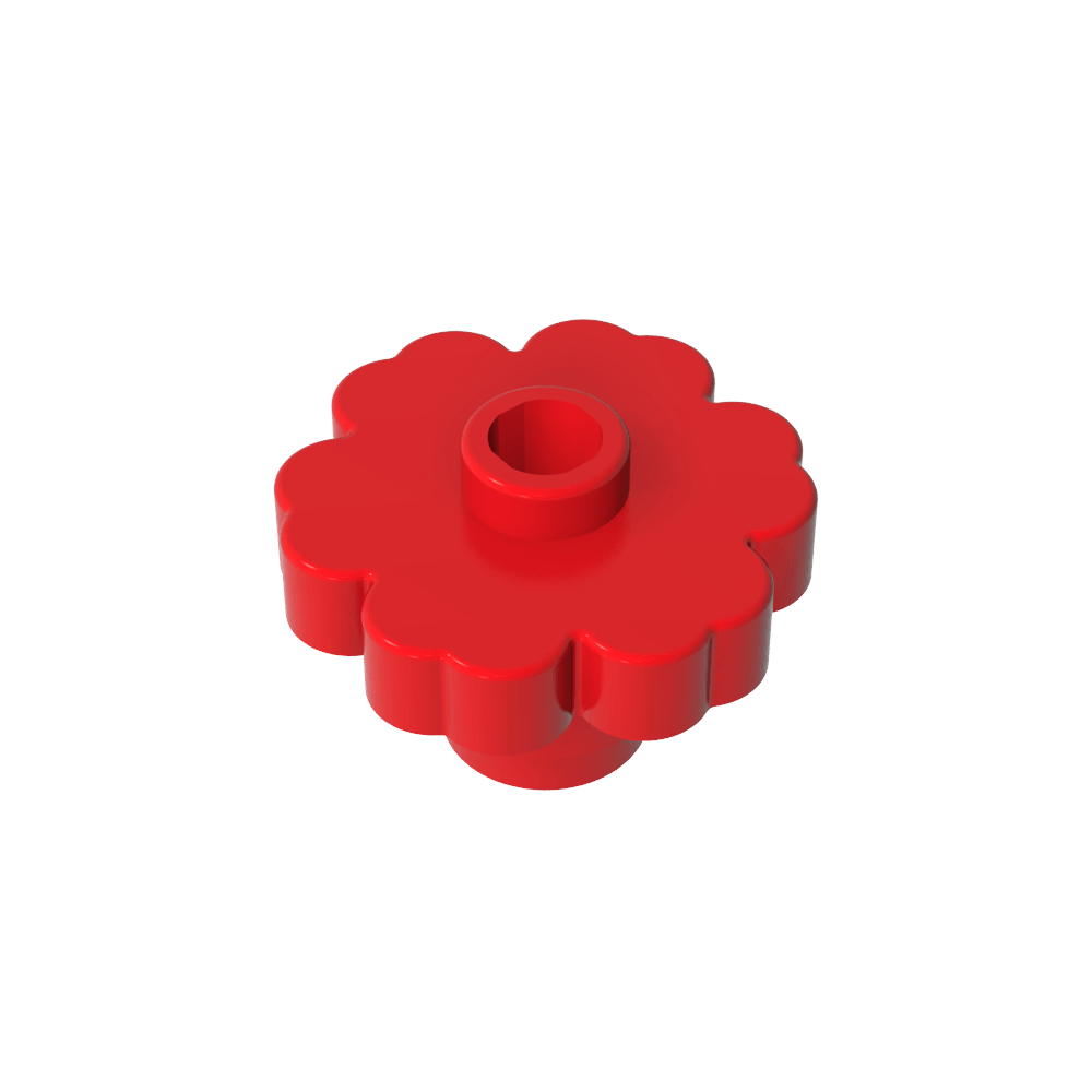 Pflanze, Blume 2 x 2 - Rund [Offene Noppe]-MyGobricks