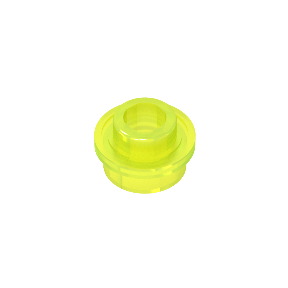 Platte rund 1 x 1 mit offenem Bolzen - MyGobricks