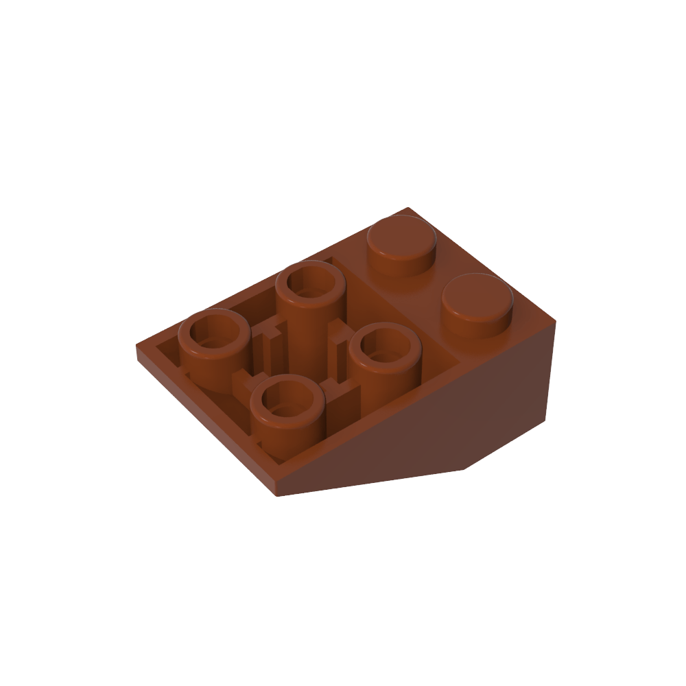 Schräge umgekehrte 33° 3 x 2 [Keine Verbindungen zwischen Noppen]-MyGobricks