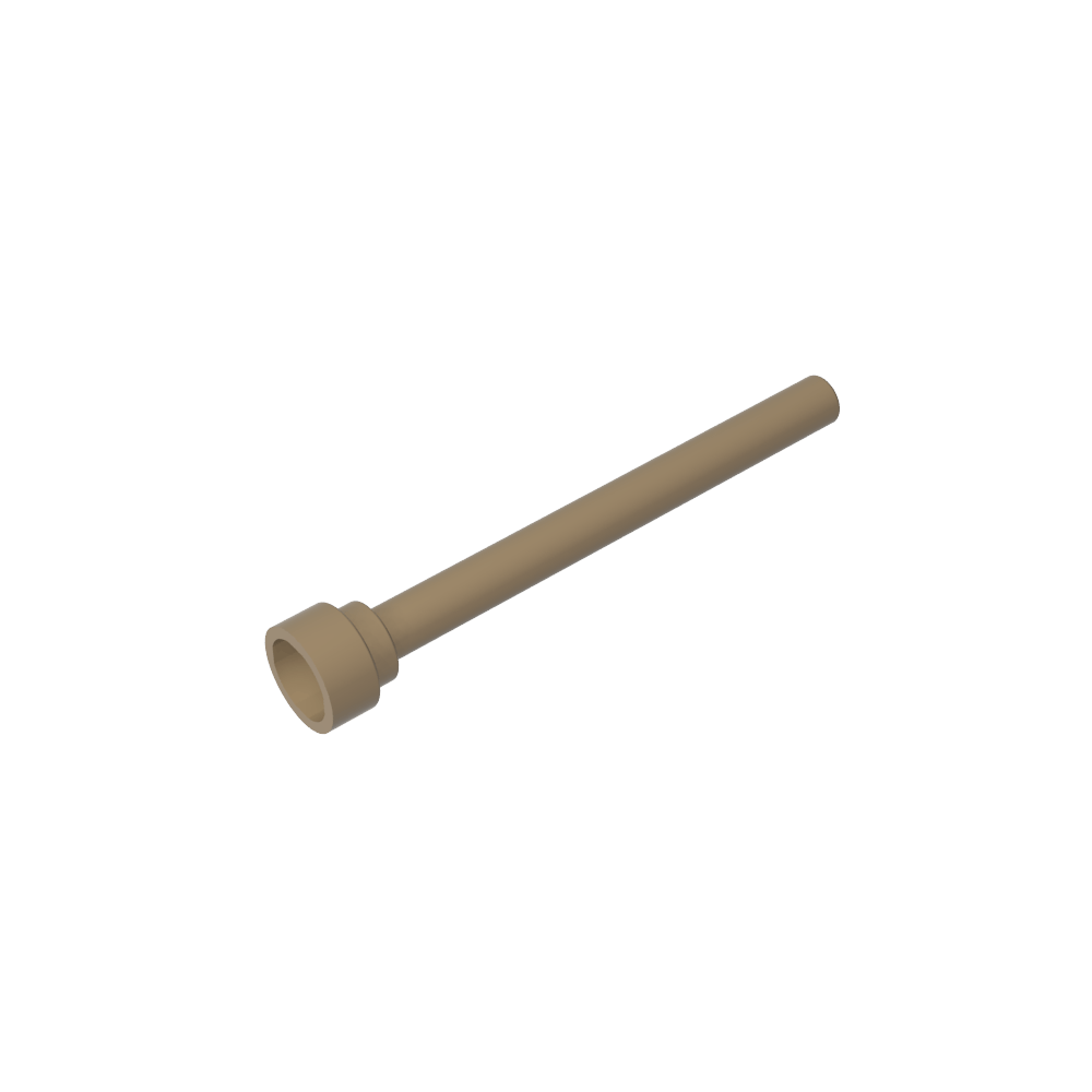 Antenne 1 x 4 mit abgerundeter Oberseite - MyGobricks