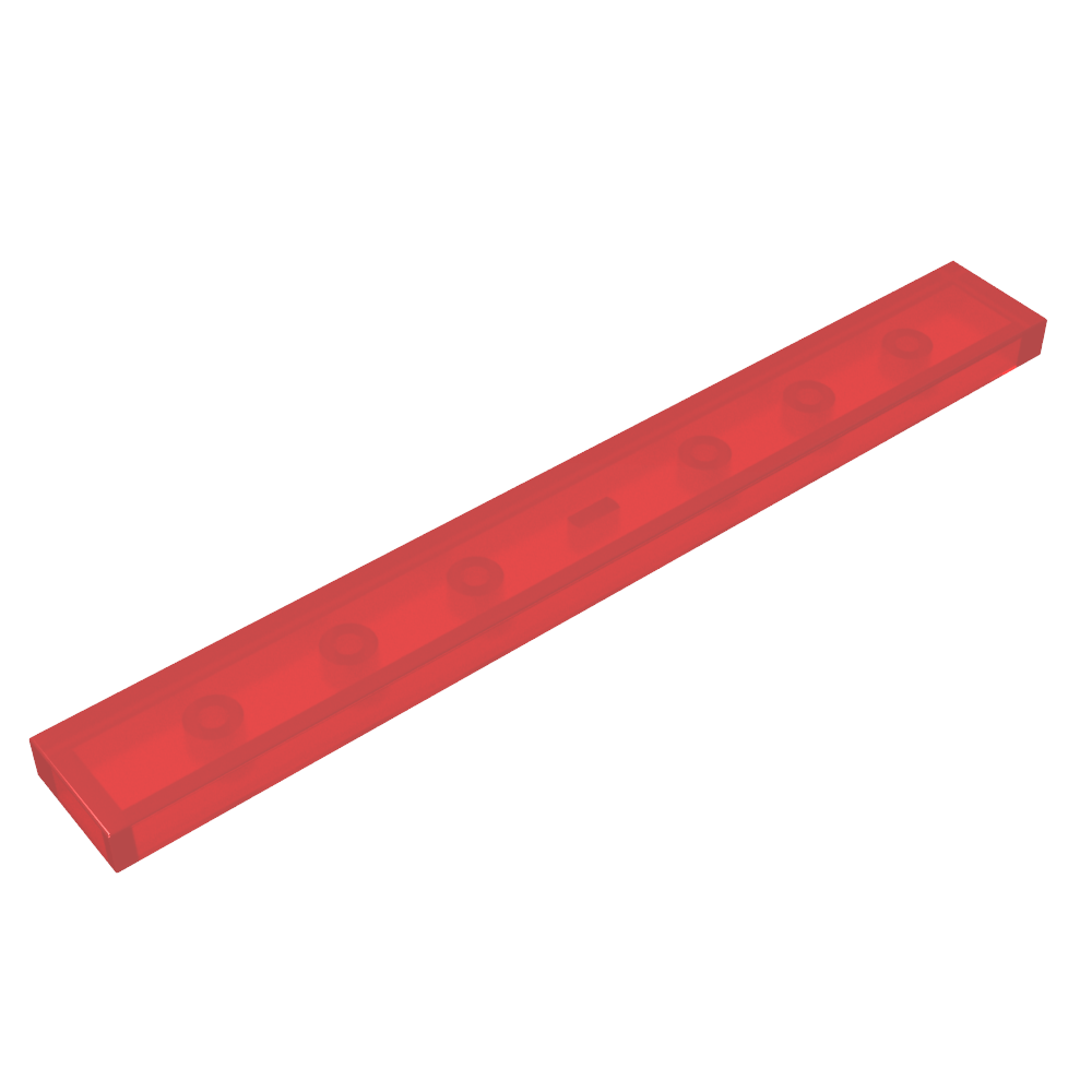 Fliese 1 x 8 mit Nut