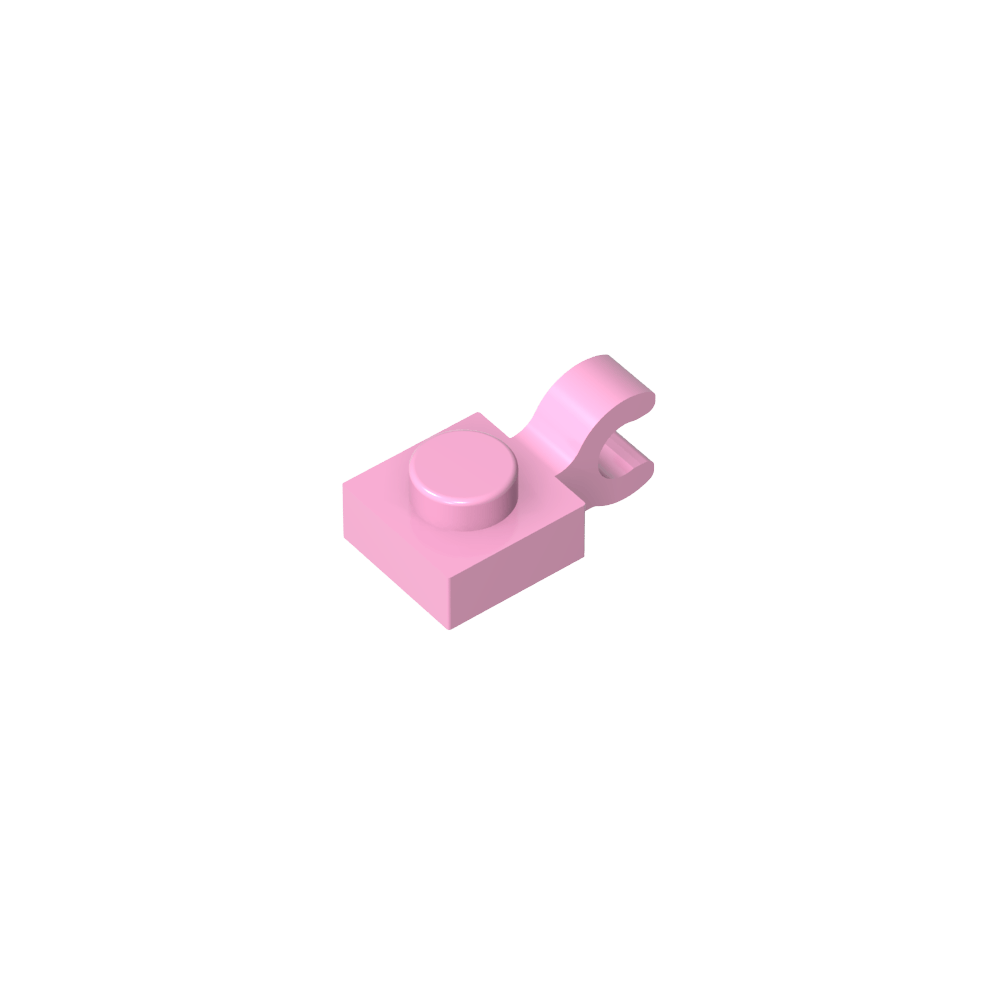 Platte Spezial 1 x 1 mit Clip Horizontal [Dicker U-Clip]-MyGobricks
