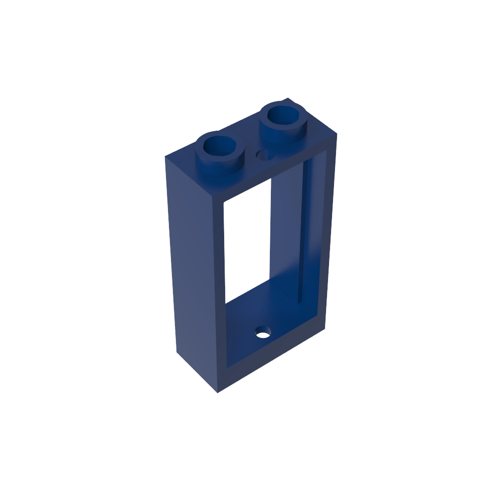 Fenster 1 x 2 x 3 Flache Vorderseite-MyGobricks