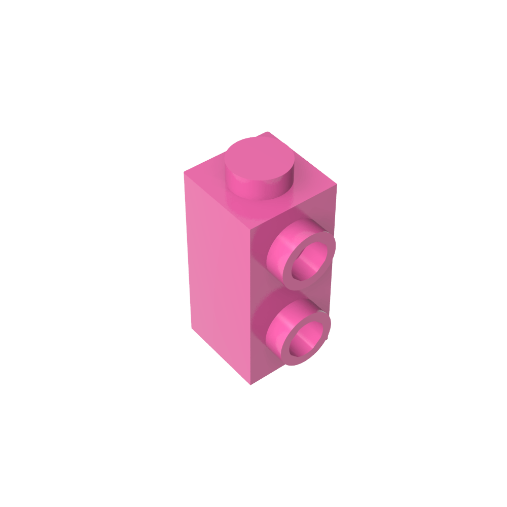 Stein Spezial 1 x 1 x 1 2/3 mit Noppen auf 1 Seite-MyGobricks