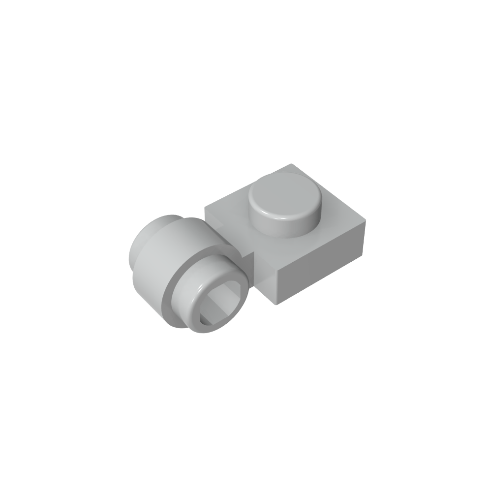 Platte Spezial 1 x 1 mit Clip Light [Dicker Ring]-MyGobricks