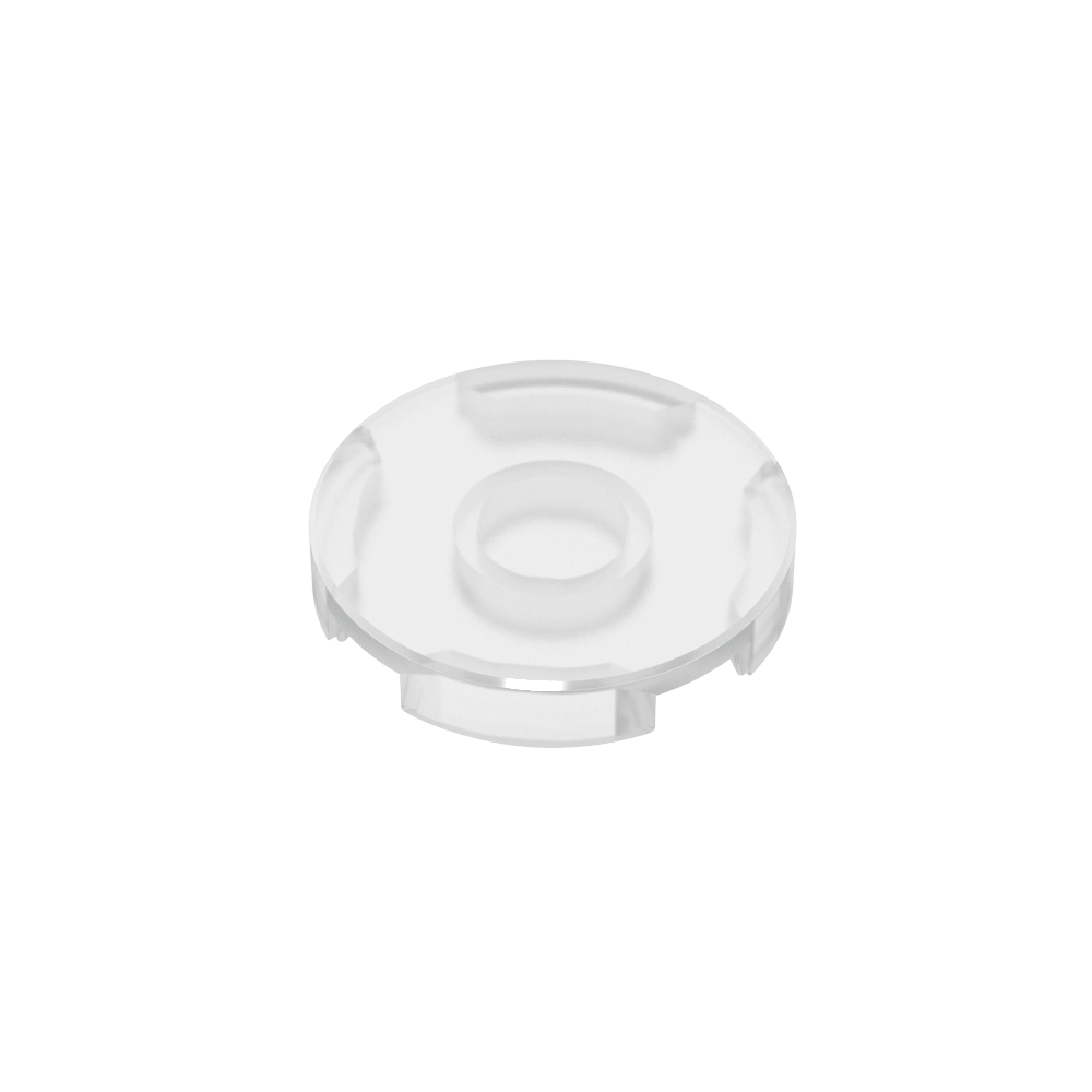 Runde Fliese 2 x 2 mit Bolzenhalter unten - MyGobricks