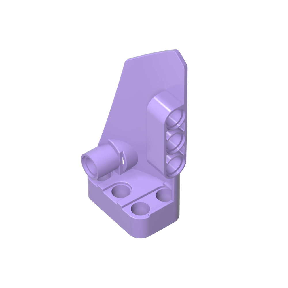 Technic Panel Verkleidung Nr. 4 klein glatt lang, seitlich B-MyGobricks