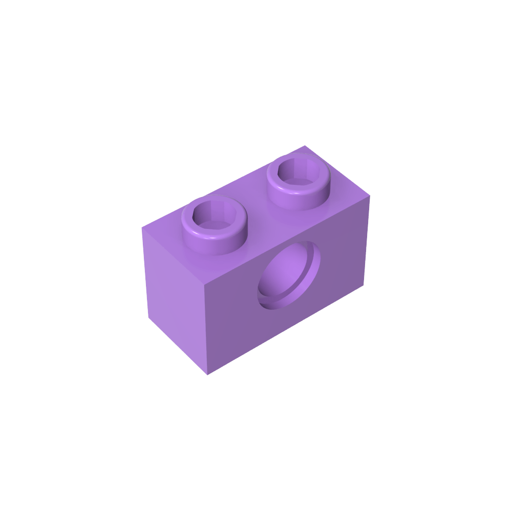 Technic Stein 1 x 2 [1 Loch]-MyGobricks