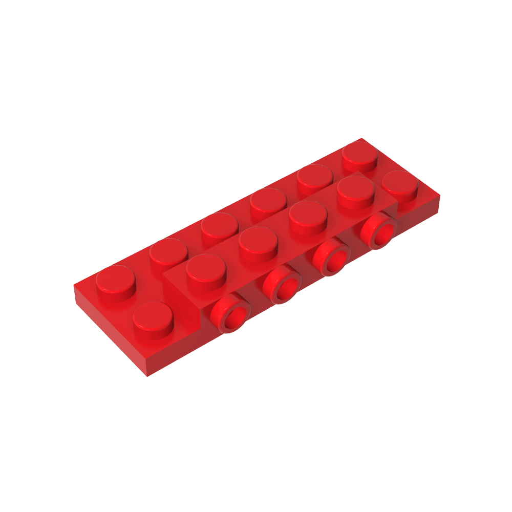Platte Spezial 2 x 6 x 2/3 [Vier Noppen an der Seite]-MyGobricks