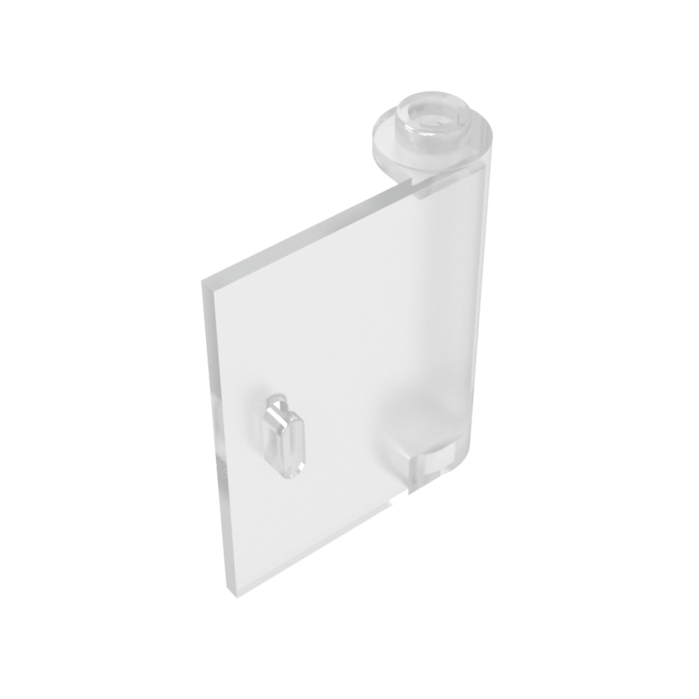 Tür 1 x 3 x 3 rechts - offen zwischen oberem und unterem Scharnier - MyGobricks