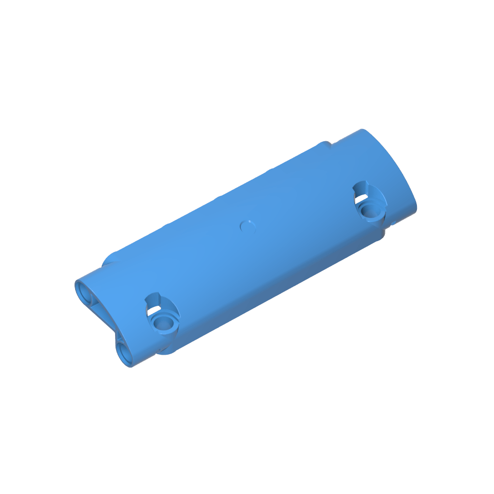 Technic Panel gebogen 11 x 3 mit 2 Stiftlöchern durch die Paneloberfläche - MyGobricks