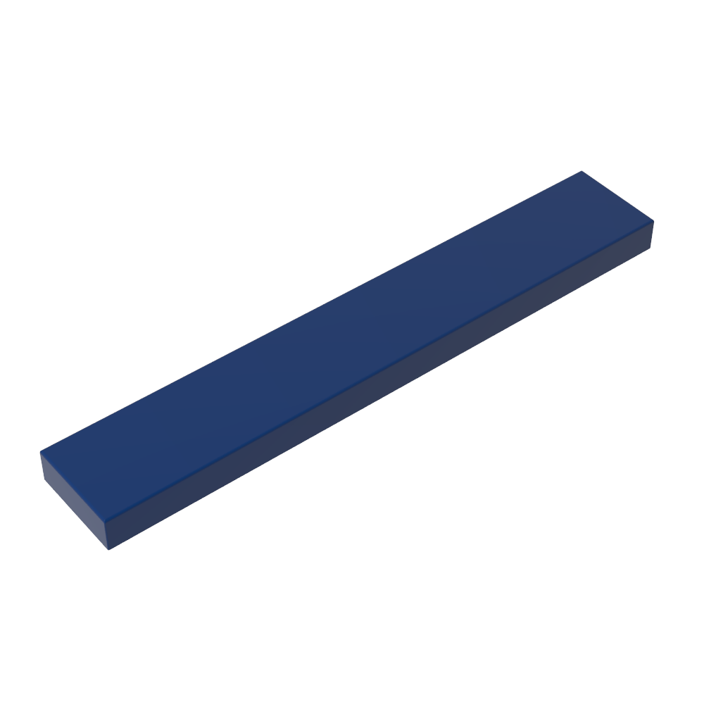 Fliese 1 x 6 mit Nut-MyGobricks