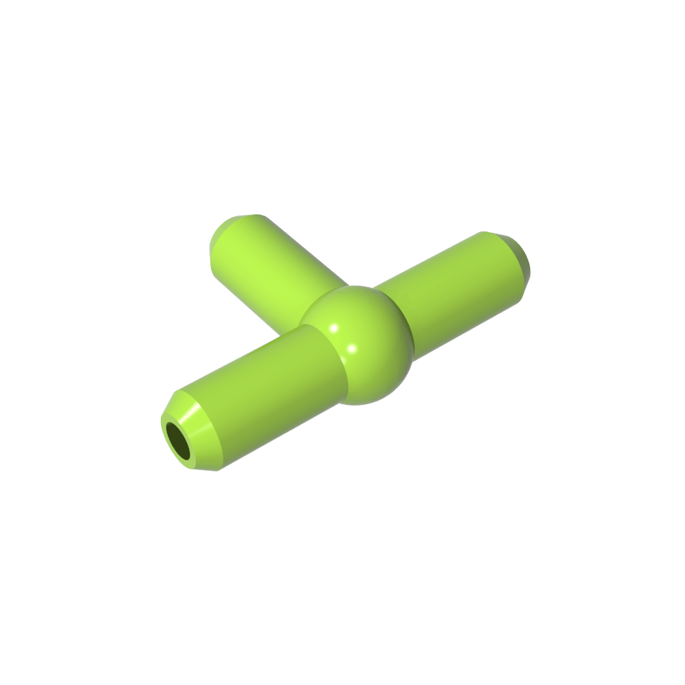 Pneumatisches T-Stück (T-Stange) [Neuer Stil]-MyGobricks