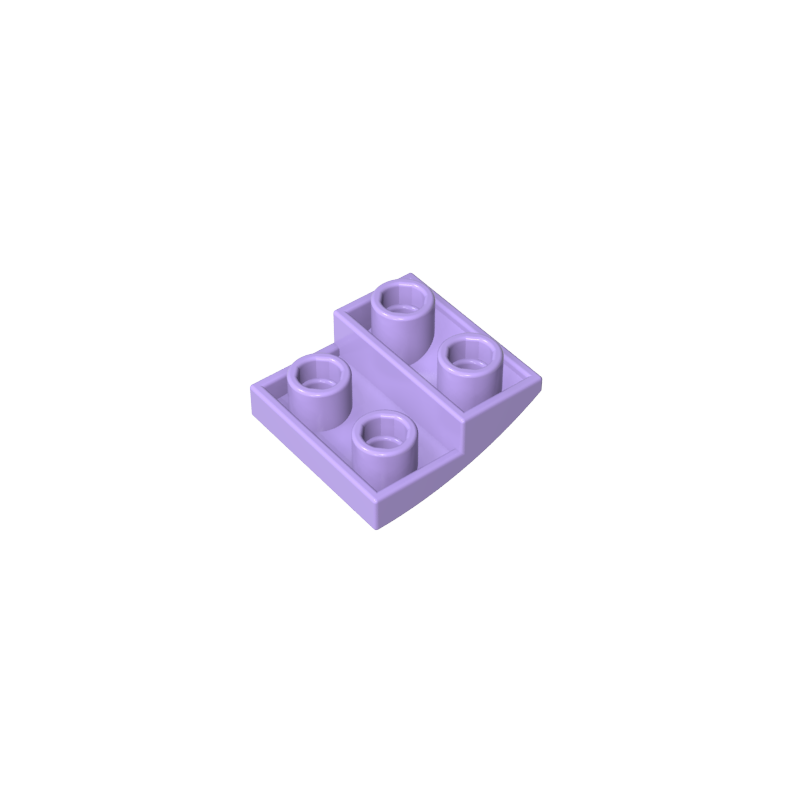 2x2 Umgekehrt gebogenes Teil