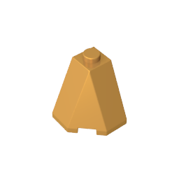 Keil 2 x 2 x 2 (Ecke mit Neigung 65) – MyGobricks