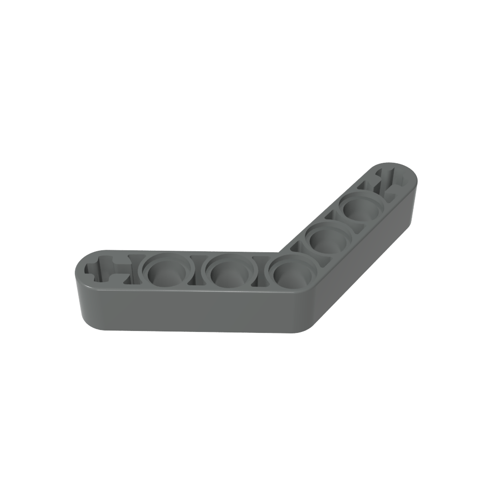 Technic Balken 1 x 7 gebogen (4 - 4) dick - MyGobricks