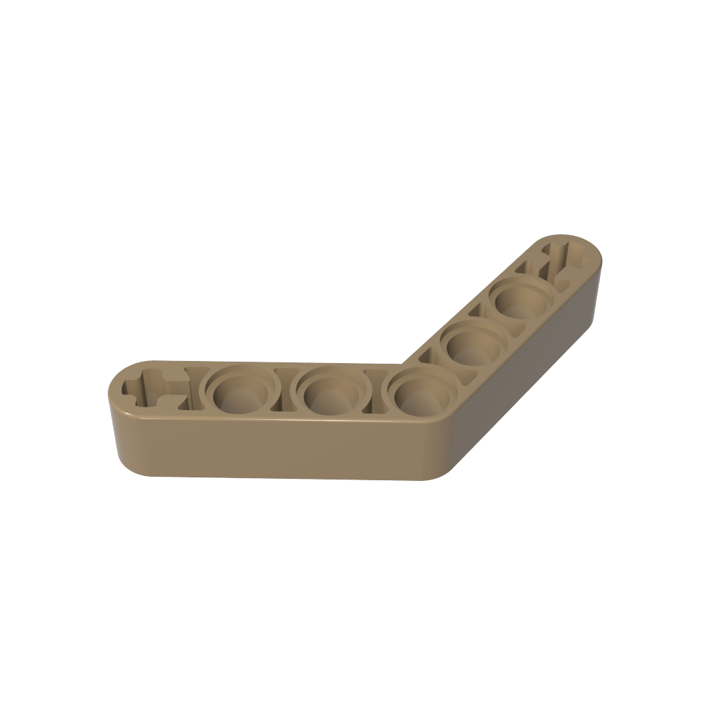 Technic Balken 1 x 7 gebogen (4 - 4) dick - MyGobricks