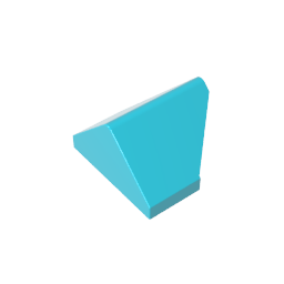 Schräg 45° 2 x 1 Doppelt / Invertiert mit Unterrohr - MyGobricks