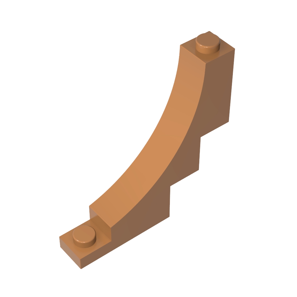 Ziegelbogen 1 x 5 x 4 invertiert - MyGobricks