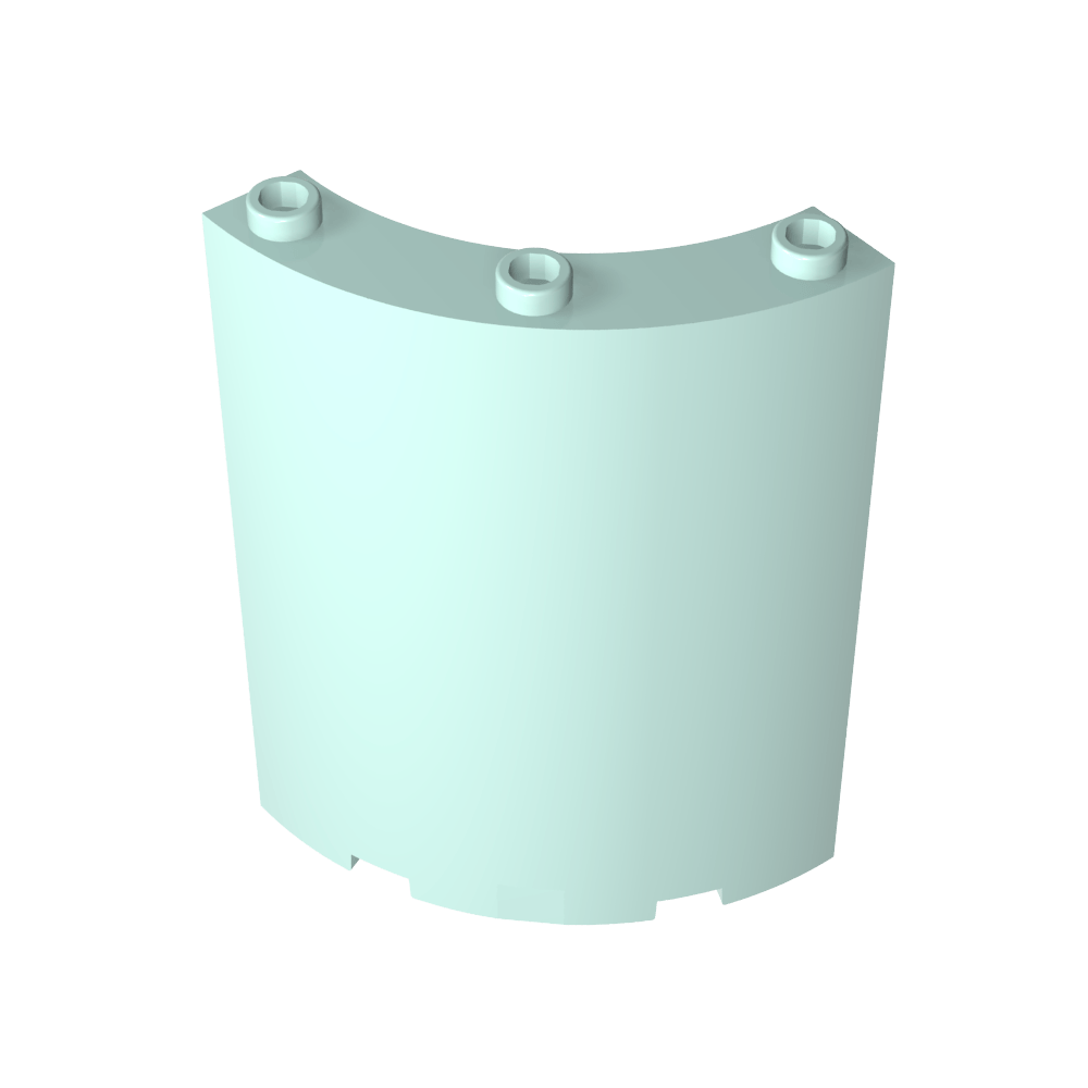 Panel 4 x 4 x 6 Viertelzylinder-MyGobricks