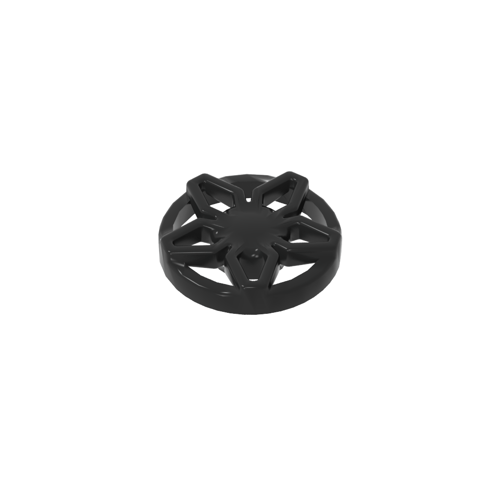 Radkappe 5 Speichen gerahmt – für Rad 18976-MyGobricks