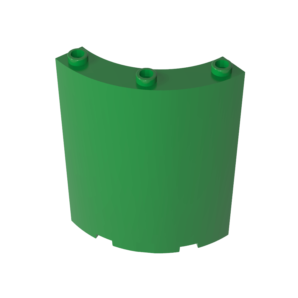 Panel 4 x 4 x 6 Viertelzylinder-MyGobricks