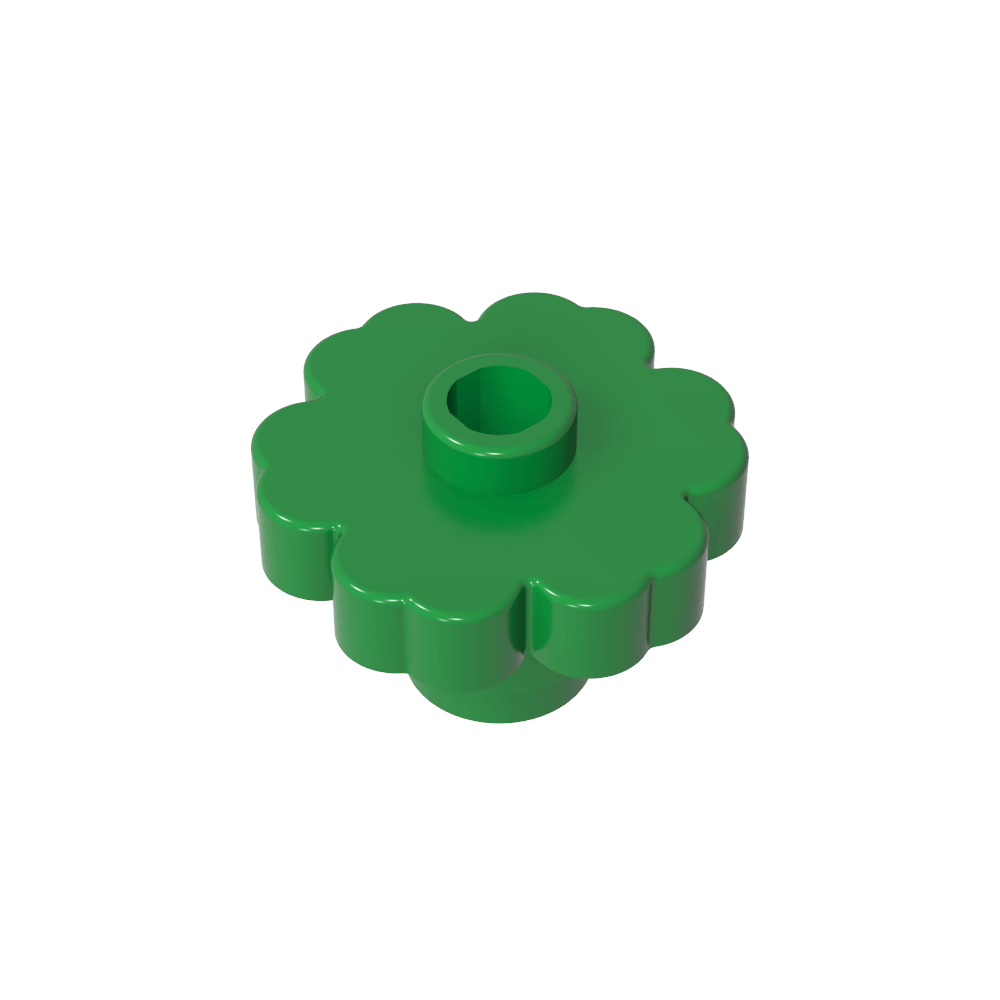 Pflanze, Blume 2 x 2 - Rund [Offene Noppe]-MyGobricks