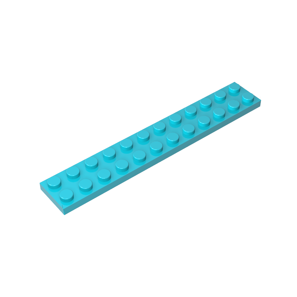 Platte 2 x 12-MyGobricks