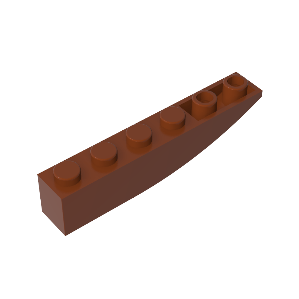 Stein gebogen 6 x 1 invertiert - MyGobricks