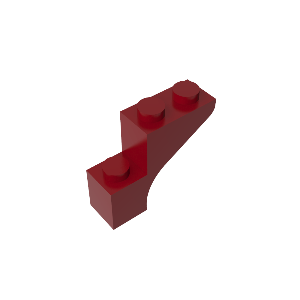 Ziegelbogen 1 x 3 x 2-MyGobricks