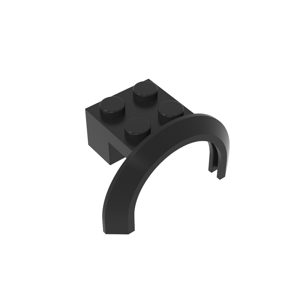 Radlauf, Kotflügel 4 x 2 1/2 x 2-MyGobricks