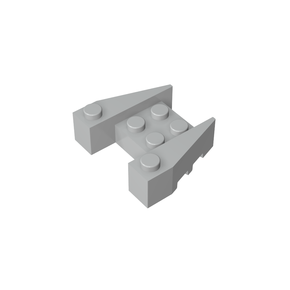 Keil 3 x 4 [Stud Kerben]-MyGobricks