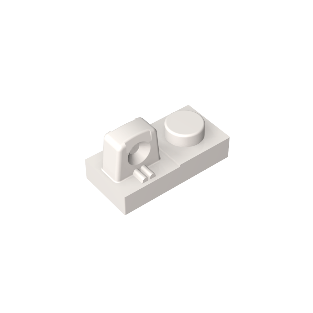 Scharnierplatte 1 x 2 Verriegelung mit 1 Finger oben-MyGobricks
