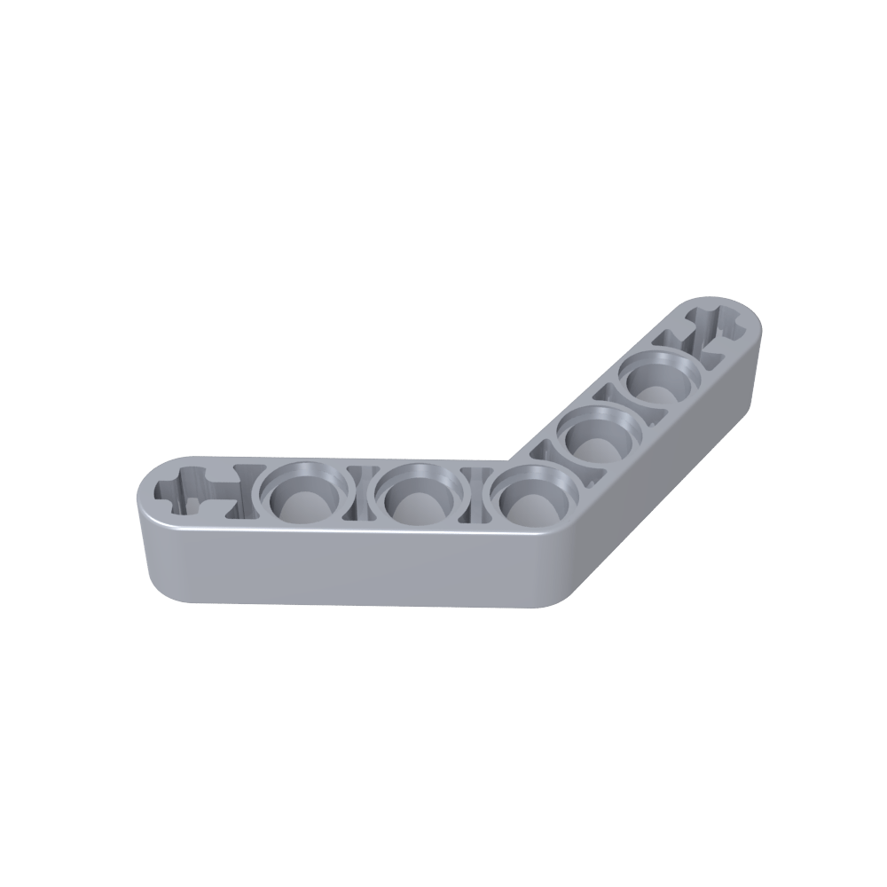 Technic Balken 1 x 7 gebogen (4 - 4) dick - MyGobricks