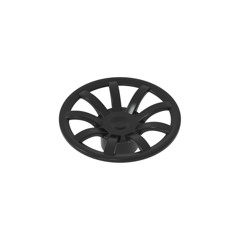 24 mm 9-Speichen-Radkappen