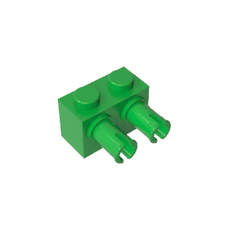 Stein Spezial 1 x 2 mit 2 Pins