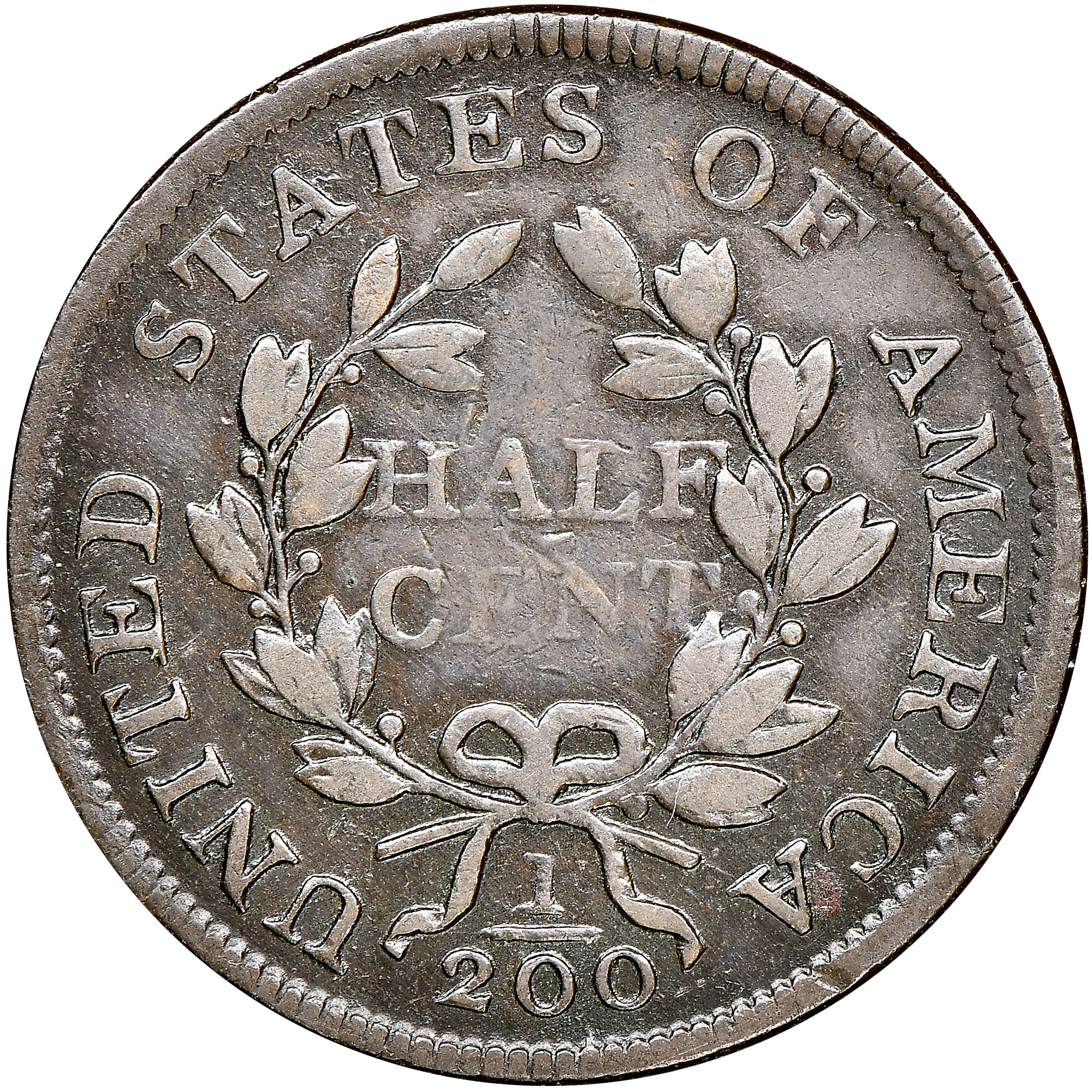 🌟 Rare 1802/0 Overdate Draped Bust Half Cent – Highly Sought by Collectors