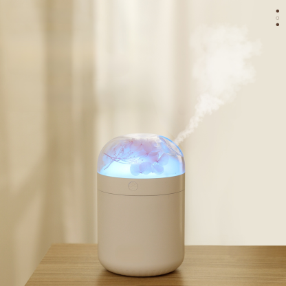 Humidificateur à fleurs éternelles, pour chambre à coucher, maison, bureau, petit Mini, lumière d'am