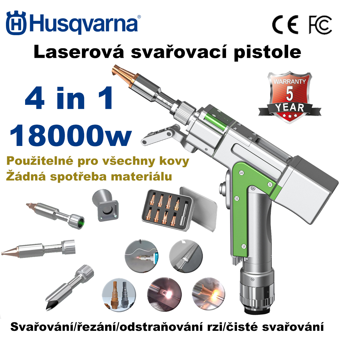 [První laserová pistole 4 v 1 na světě] Multifunkční laserová pistole 18000W