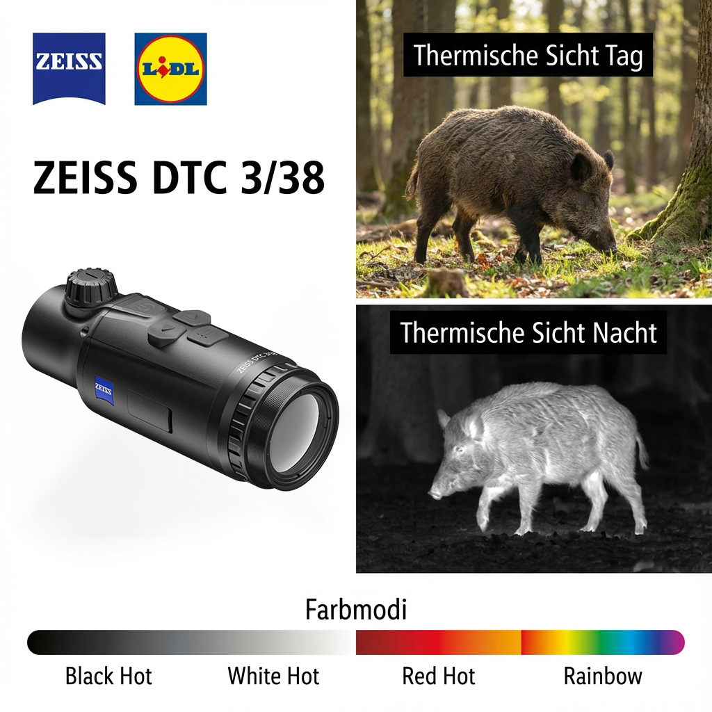 [175. Jubiläum von Zeiss] Jagdrevier: Wärmebild-Zielfernrohr von Zeiss für die Jagd – 90 % Rabatt.