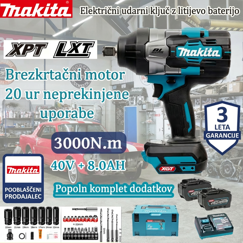 🔥Originalni japonski električni udarni ključ TW001G 40V