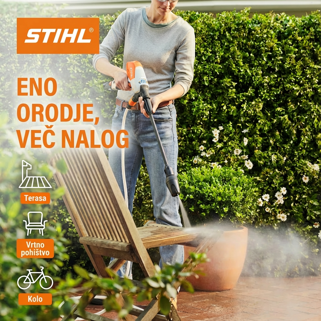 🔥Akumulatorski visokotlačni čistilec Stihl RCA 20 - AS System