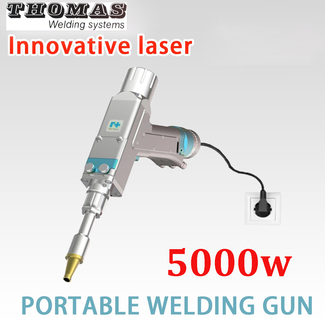 🔥Pistol de sudură cu laser portabil 4 în 1 de la Thomas Welding Systems, 6000W.