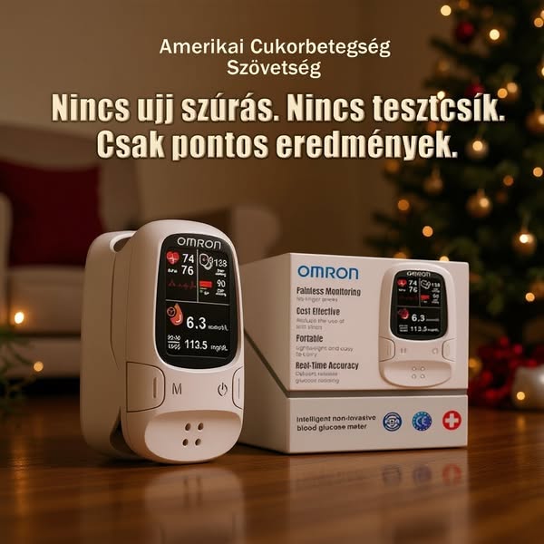 Omron™ bemutatja az újonnan piacra dobott non-invazív okos vércukormérőt 🔥Készült az USA-ban🔥